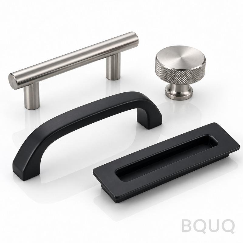 Tiradores y Manijas para Cajones Mecanizados CNC B