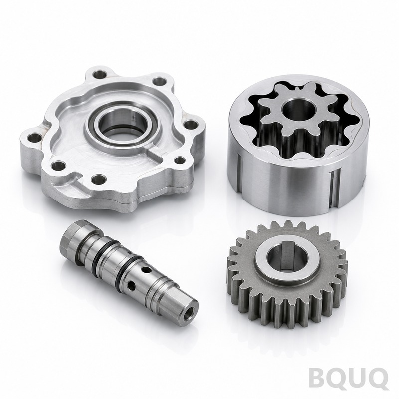 Piezas de Bomba de Aceite Mecanizadas por CNC | Fabricación de Precisión BQUQ China