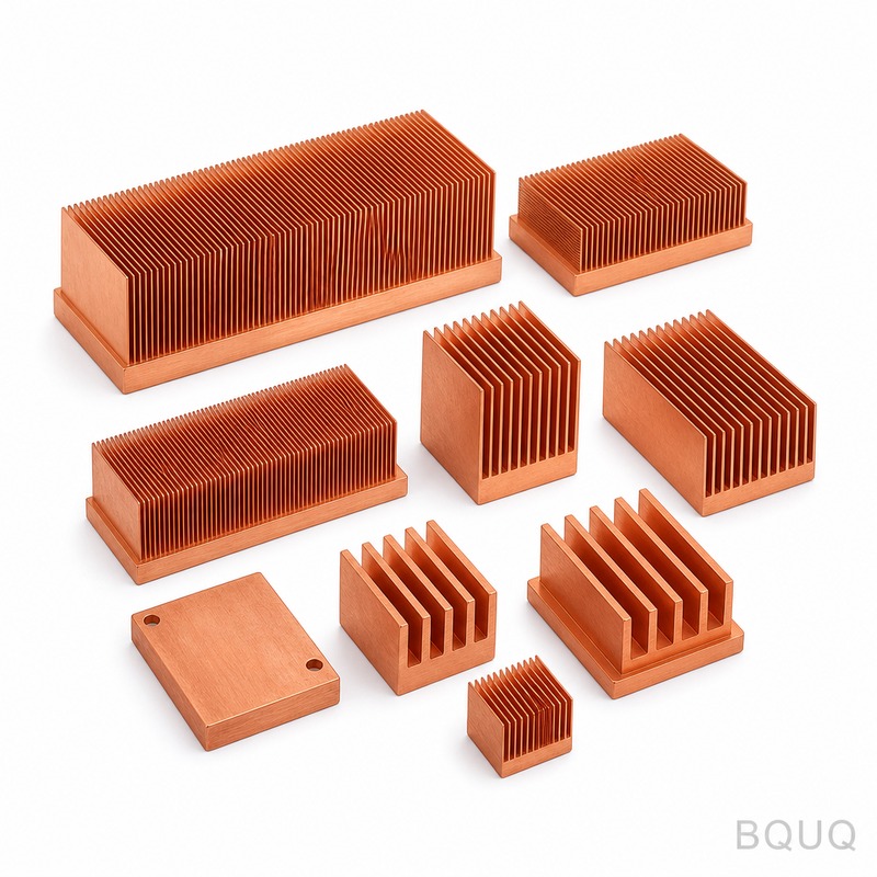 Disipadores de Calor Personalizados de Cobre con A