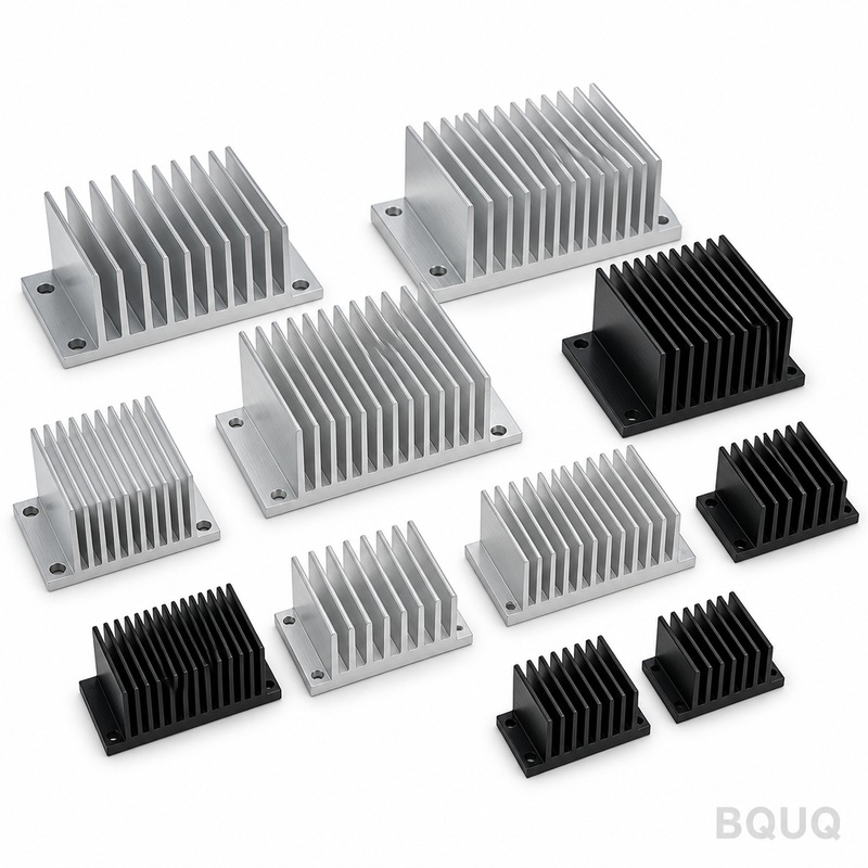 Mecanizado CNC de Disipadores de Calor para Fuente