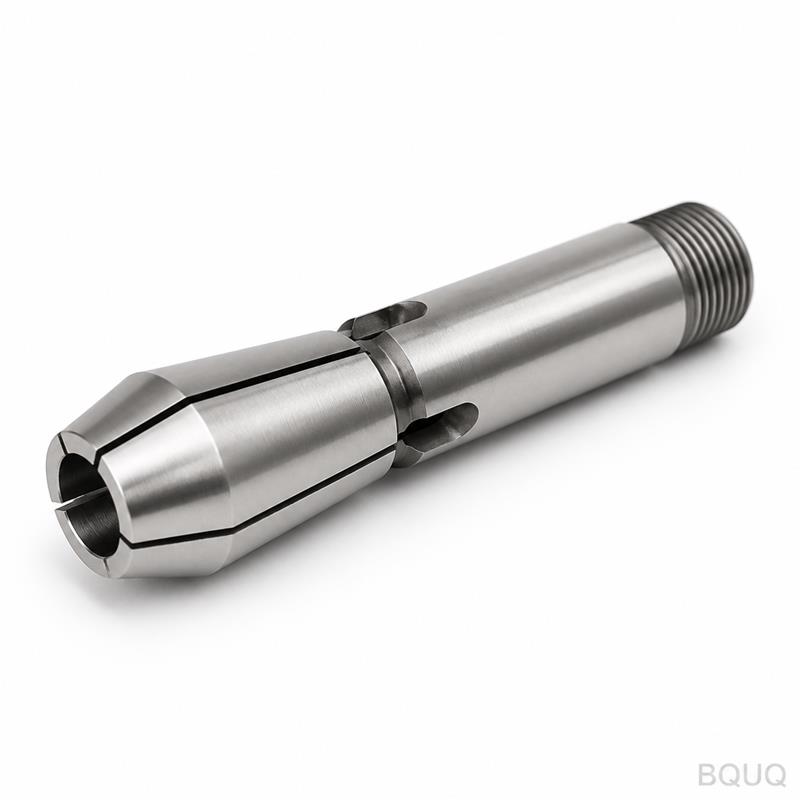 BQUQ Pinza Extendida con Rosca Externa Tipo 25 para Torno Automático CNC