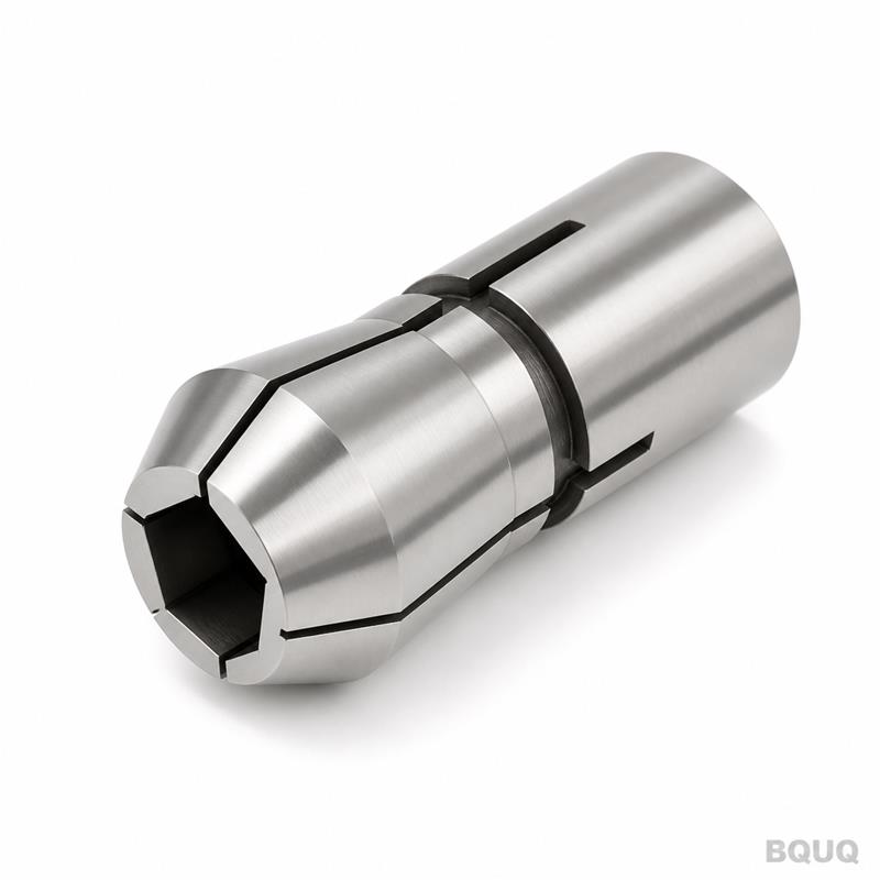 BQUQ Pinza de muelle con agujero hexagonal tipo 32 para torno automático CNC