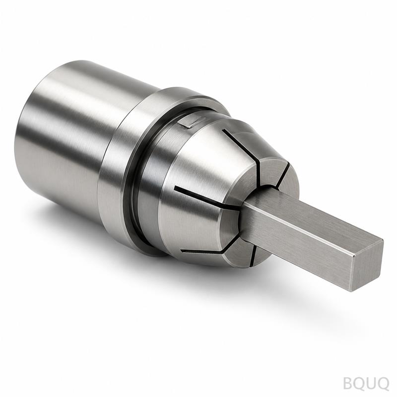 BQUQ Pinza Tipo 38 para Torno Automático Mecanizada por CNC para Barra Cuadrada