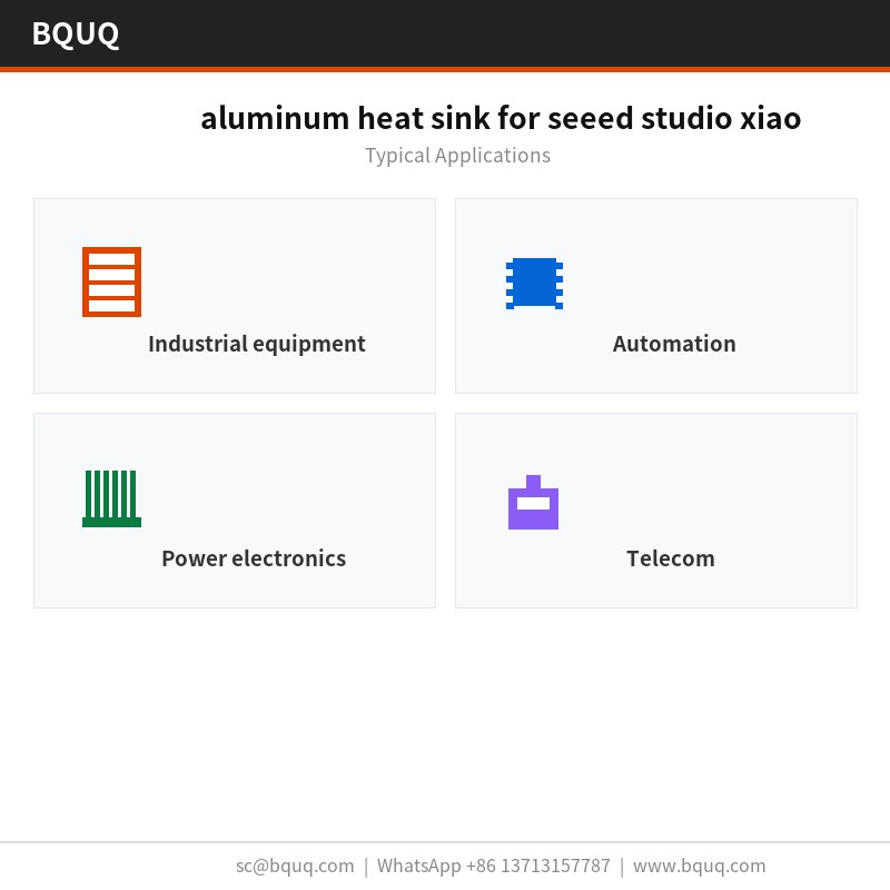 disipador de calor de aluminio para seeed studio xiao