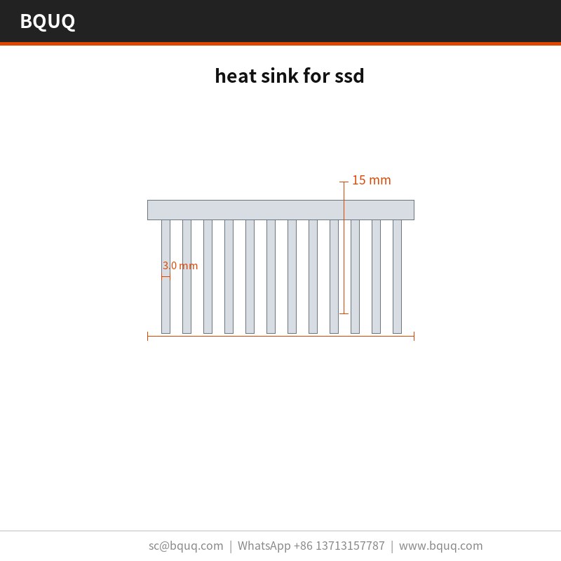 disipador de calor para SSD
