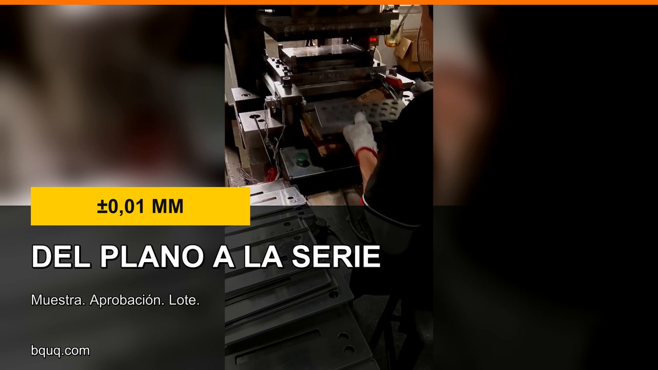 Del plano a la serie | Piezas estampadas a medida, muestra y luego lote