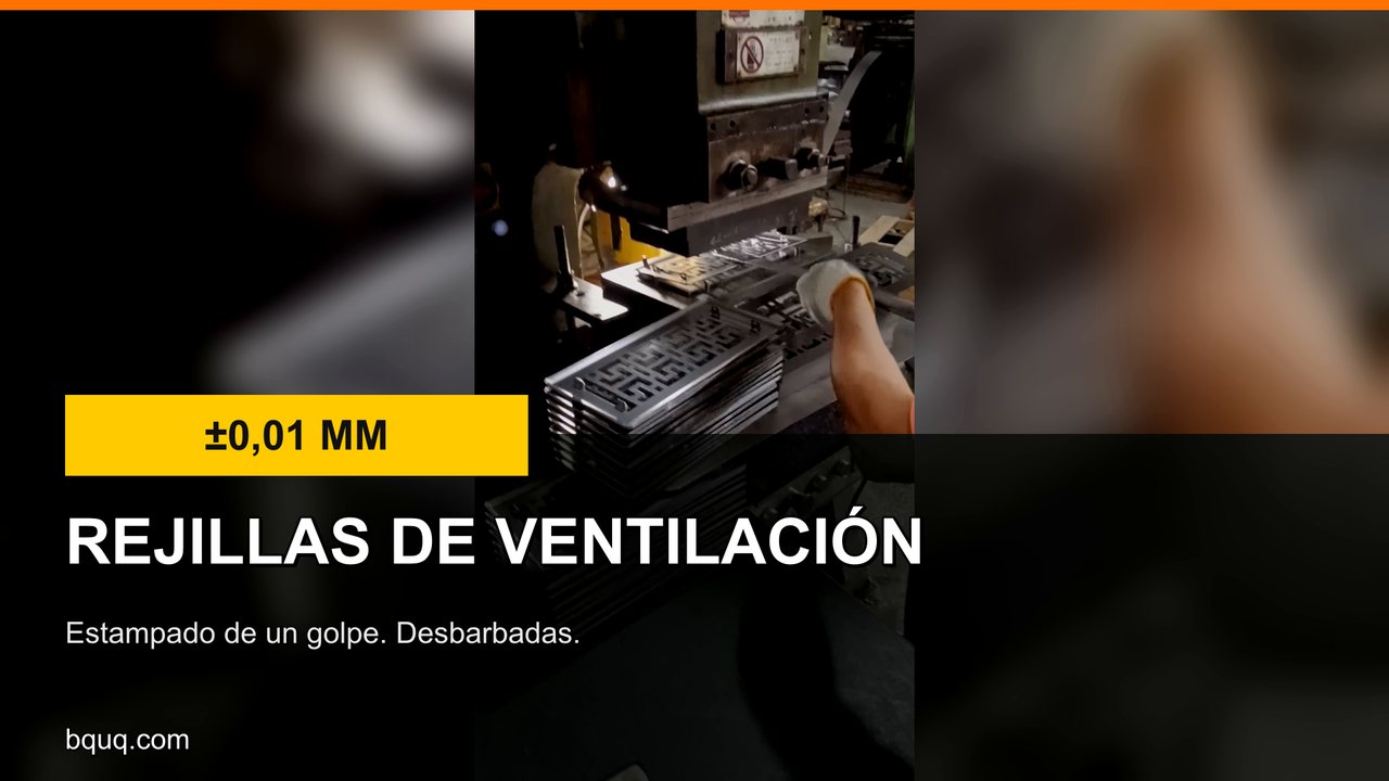 Rejillas de ventilación de suelo estampadas | Rejillas pisables de acero, a medida